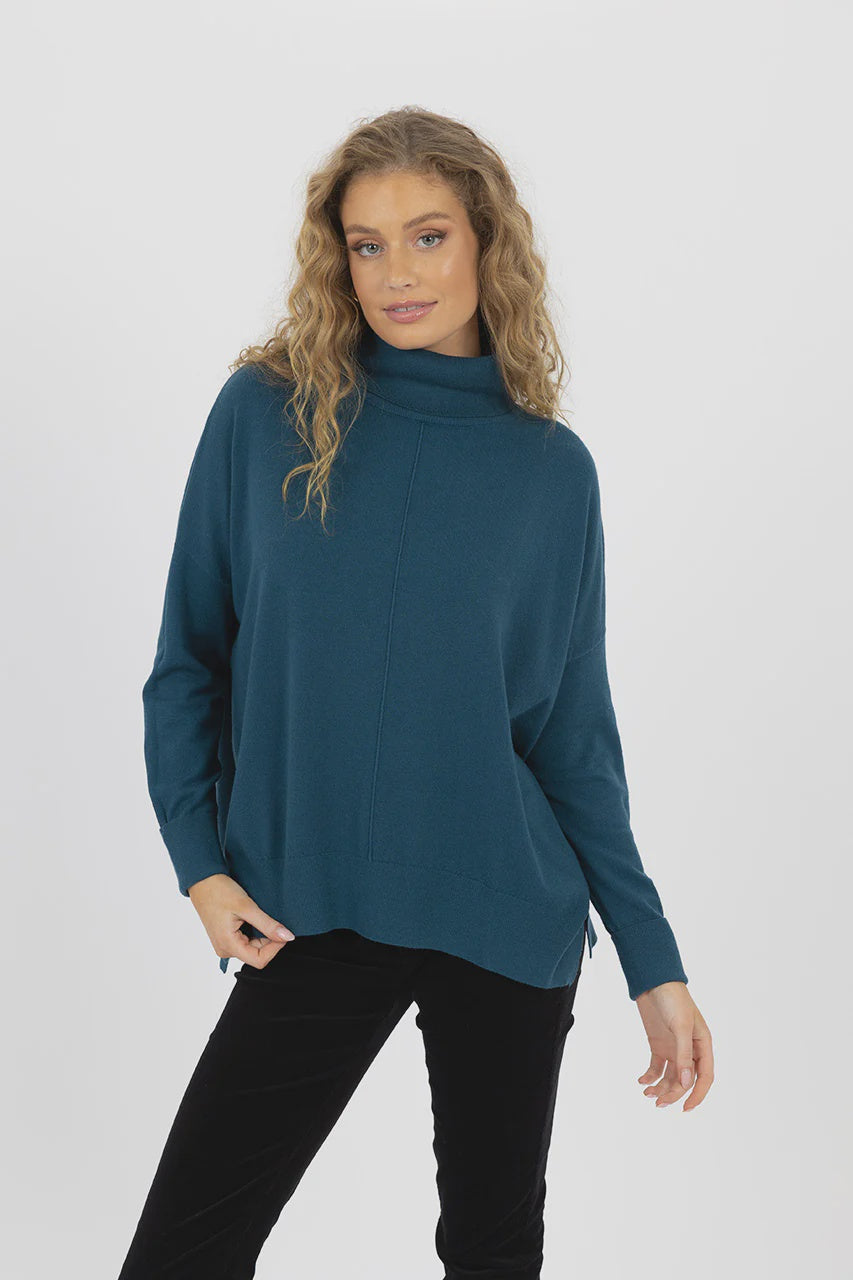 Monique Sweater / Ocean Blue