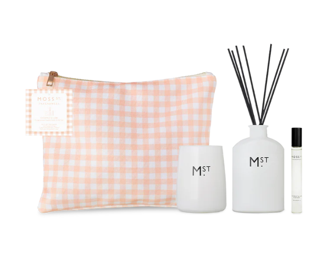 MOSS ST. Fragrance Essentials Gift Set Coconut & Lime