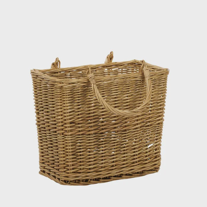 Leo Willow Shop Basket