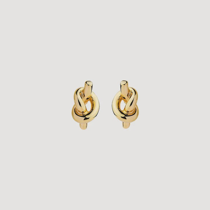 Nature's Knot Stud Earing Gold