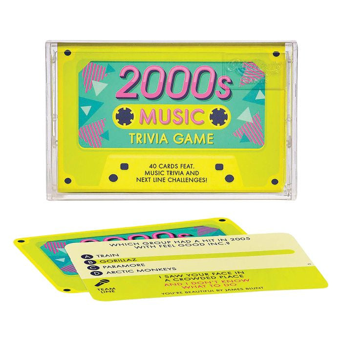 Ridley's 2000's Music Trivia Game Tape