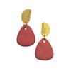Ceramic Pebble Earring