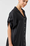 Studio Shirt Dress Ebony