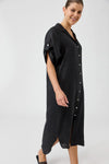 Studio Shirt Dress Ebony