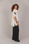 Avino Poncho Ecru/ONE SIZE