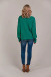 Palmer Cable Knit Teal
