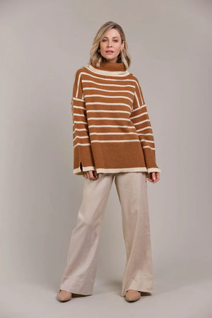 Katana Roll Neck Knit Hazel