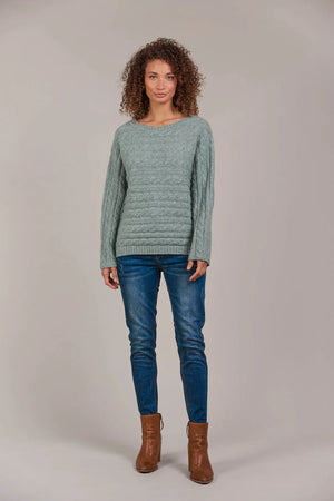 Merano Cable Knit Jasper