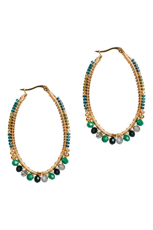Manta Hoop Earring