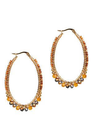 Manta Hoop Earring
