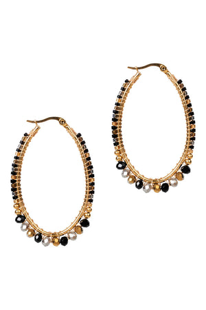 Manta Hoop Earring