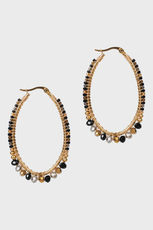 Manta Hoop Earring