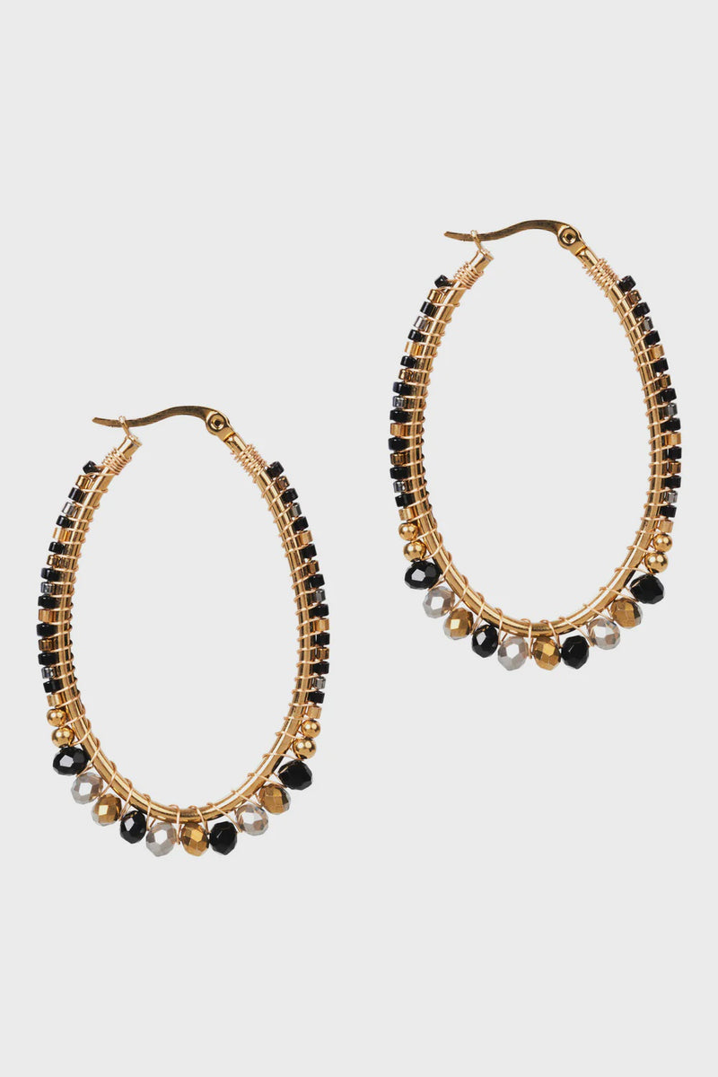 Manta Hoop Earring