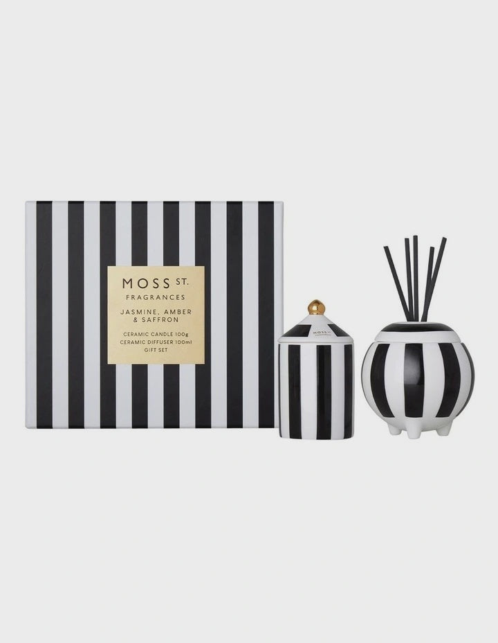 Jasmine Mini Candle & Diffuser Gift Set