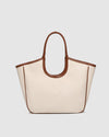 Alexandra Tote Bag - Canvas/Tan
