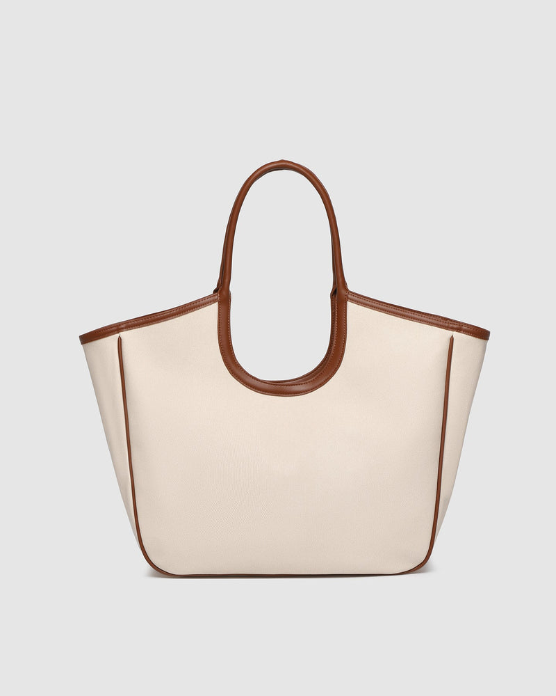 Alexandra Tote Bag - Canvas/Tan