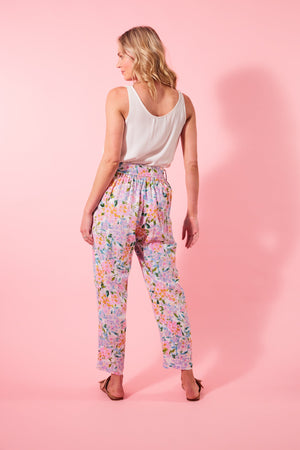 Flora Pant - Salt Hydrangea