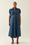 Sofie Denim Dress Maxi / Drift