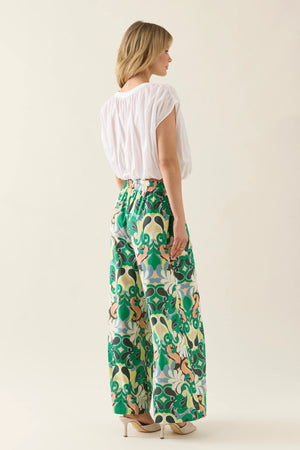 Aurora Reversible Crop Top Lotus