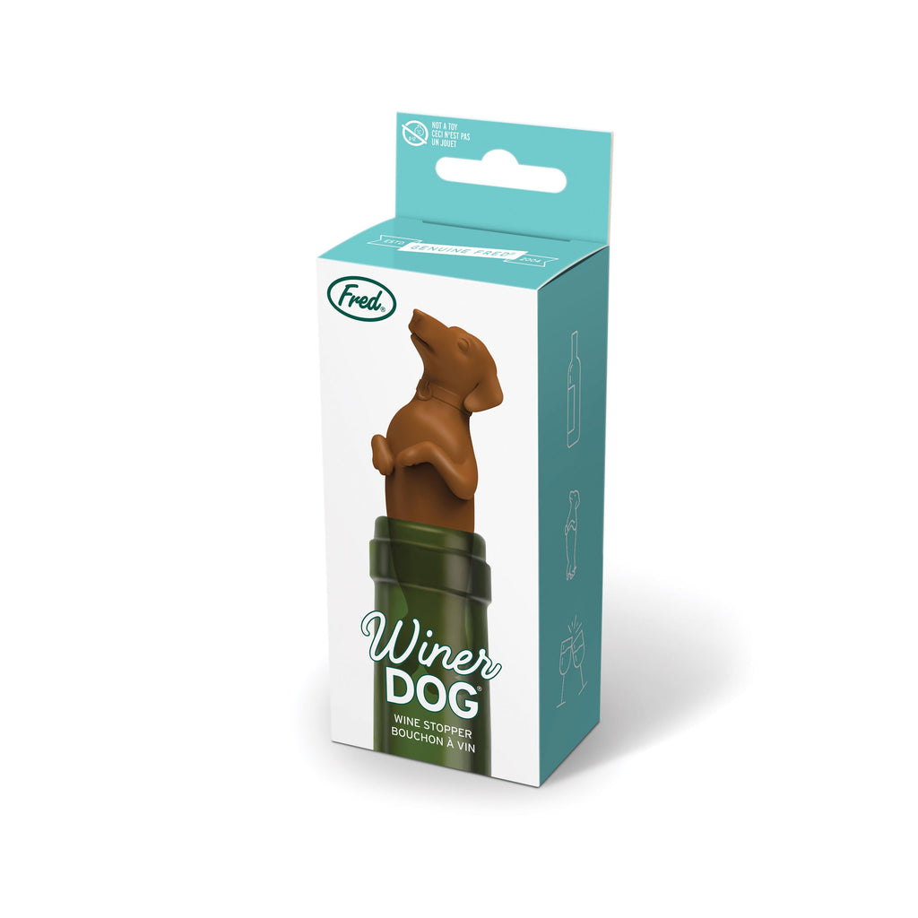 Fred Winer Dog Bottle Stopper