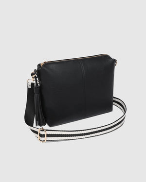 Kasey Stripe Strap Crossbody Bag