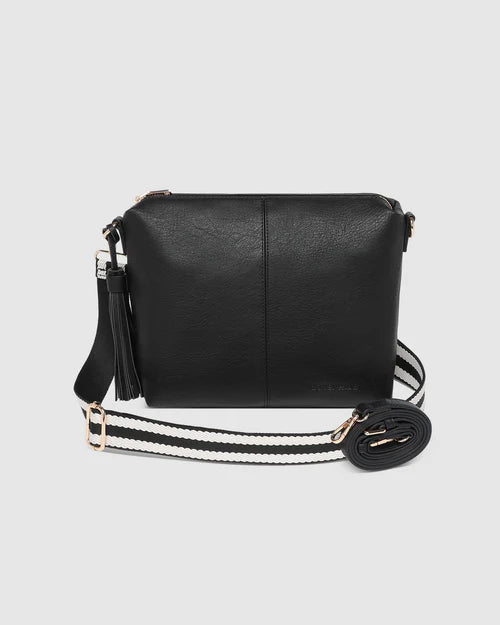 Kasey Stripe Strap Crossbody Bag