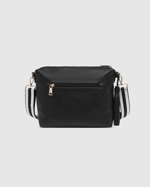 Kasey Stripe Strap Crossbody Bag