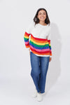 Florida Stripe Jumper Rainbow