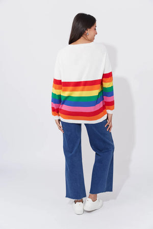 Florida Stripe Jumper Rainbow