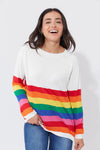Florida Stripe Jumper Rainbow