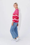 Florida Stripe Jumper Pink