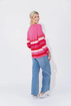 Florida Stripe Jumper Pink