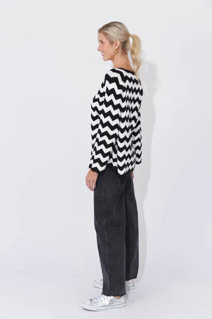 Marrakesh Jumper White/Kohl