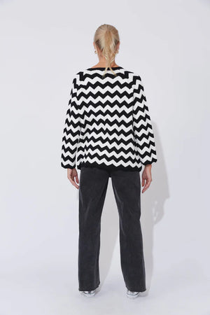 Marrakesh Jumper White/Kohl
