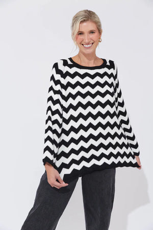 Marrakesh Jumper White/Kohl