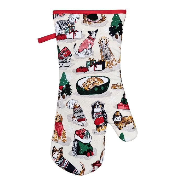 Merry Mutts Gauntlet Oven Glove