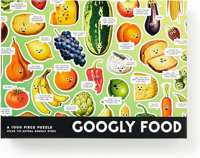 Googly Food Puzzle 1000pc