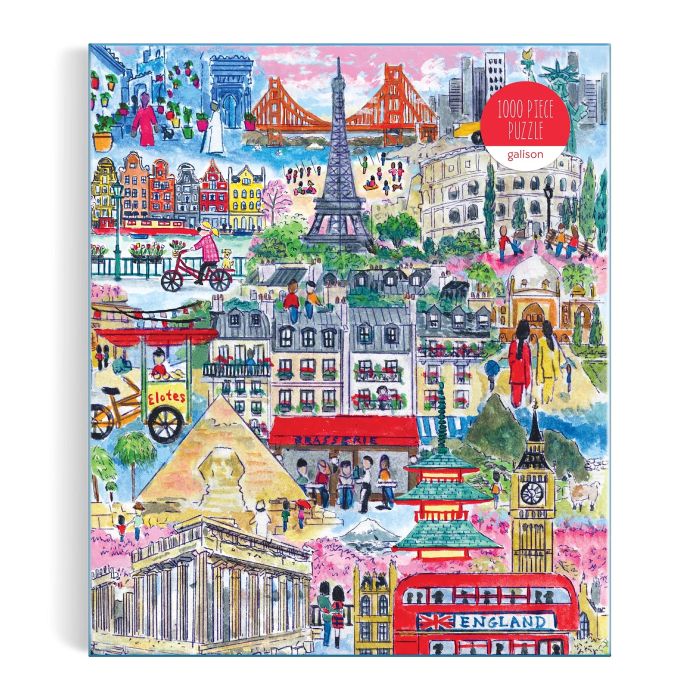 Michael Storrings Cities Around The World Puzzle 1000pcs