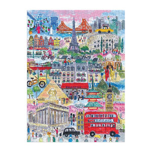Michael Storrings Cities Around The World Puzzle 1000pcs