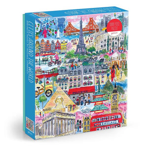 Michael Storrings Cities Around The World Puzzle 1000pcs