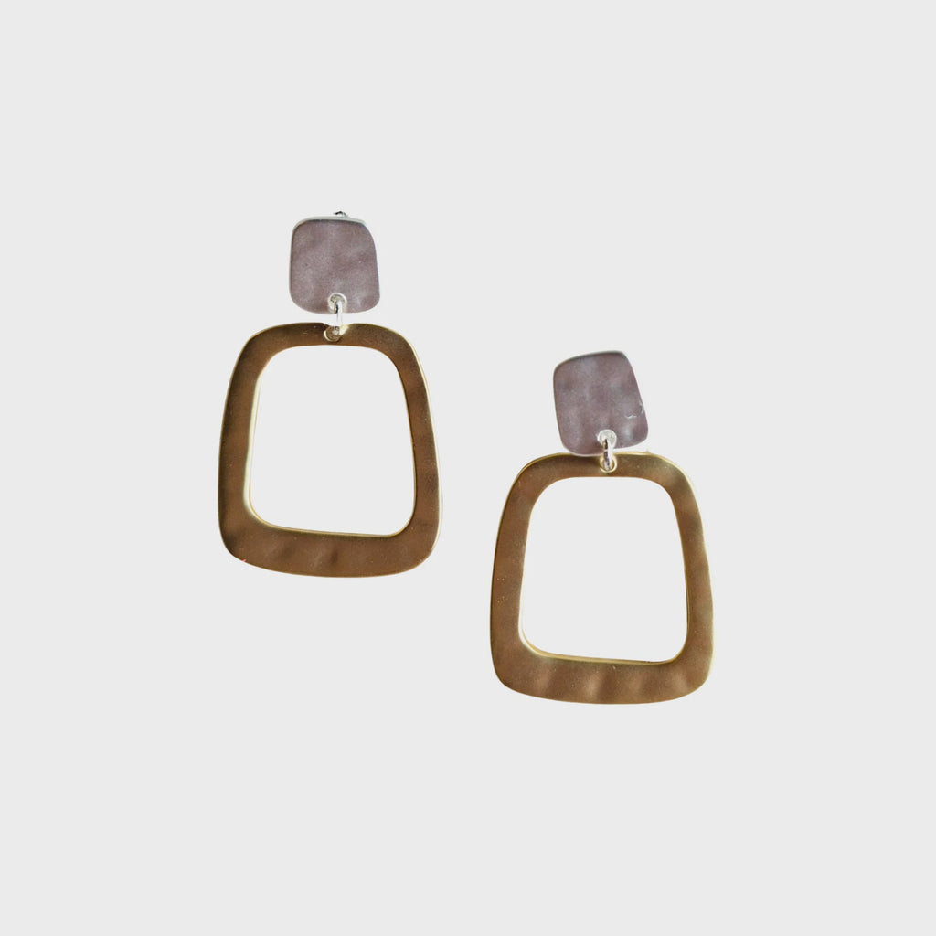 Bobbie Earring Silver/Gold