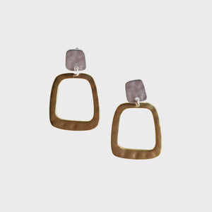 Bobbie Earring Silver/Gold