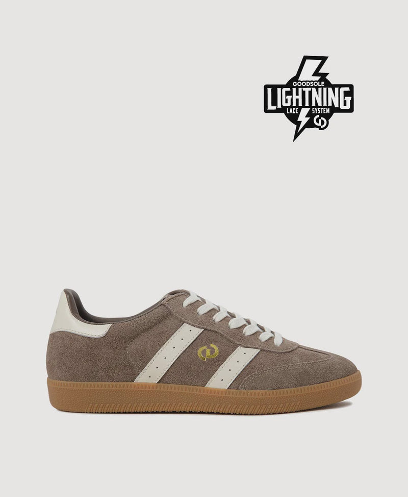 Goodsole 2001 Parallel Walnut/Ivory Suede