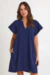 Livy Dress Navy