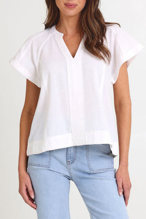 Livy Top White