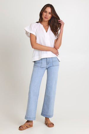 Livy Top White