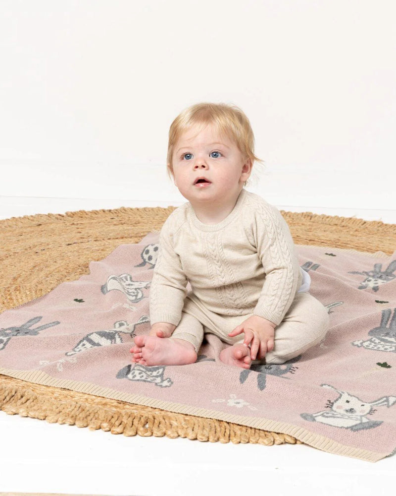 Bella Bunny Baby Blanket