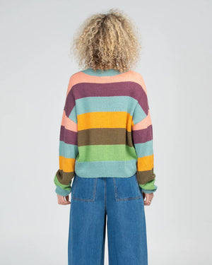 Pipi Jumper Multi Stripe