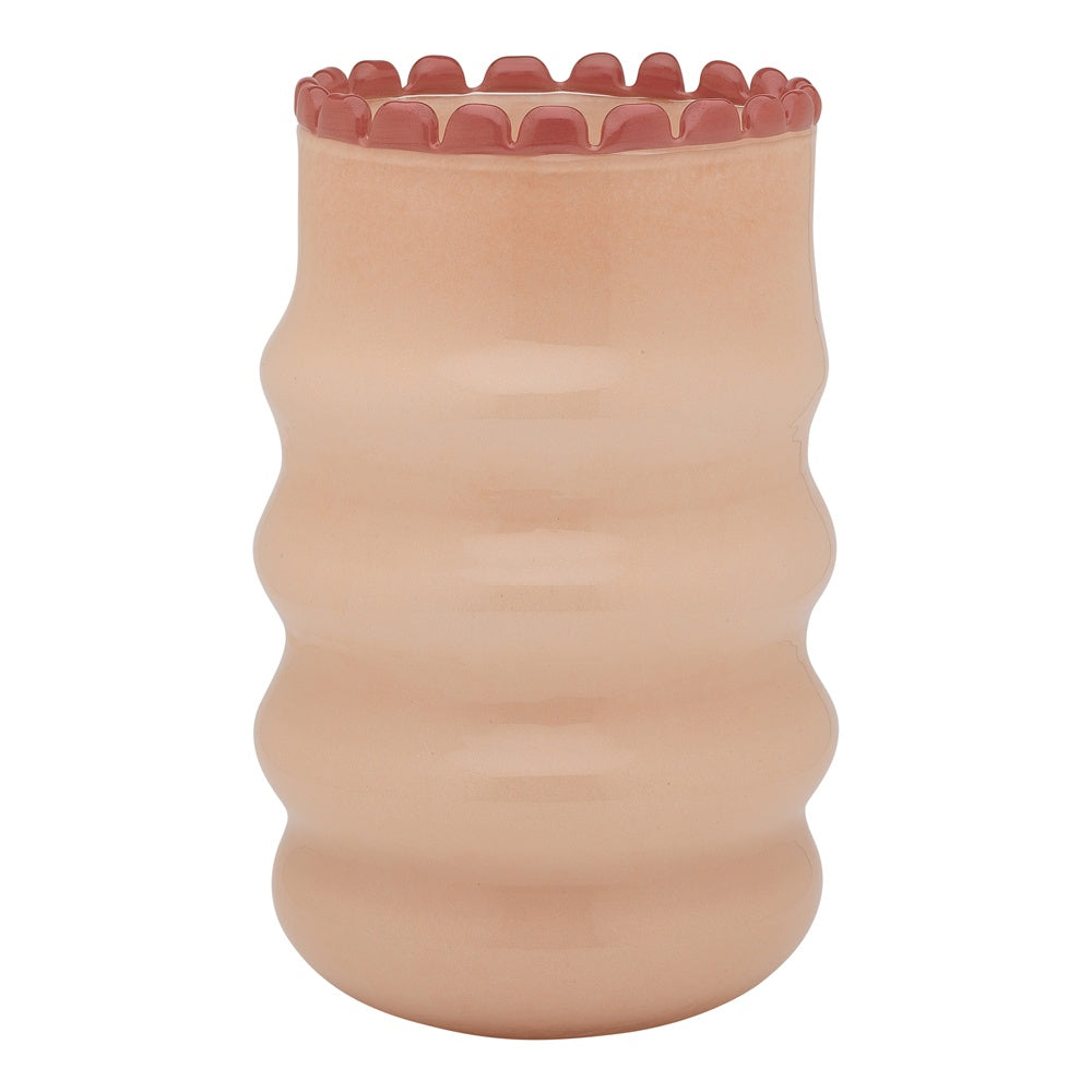 Tousle Frill Vase Dawn 33cm