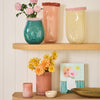 Tousle Picket Vase Citrus 28cm